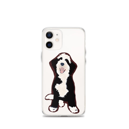 Bernedoodle iPhone Case